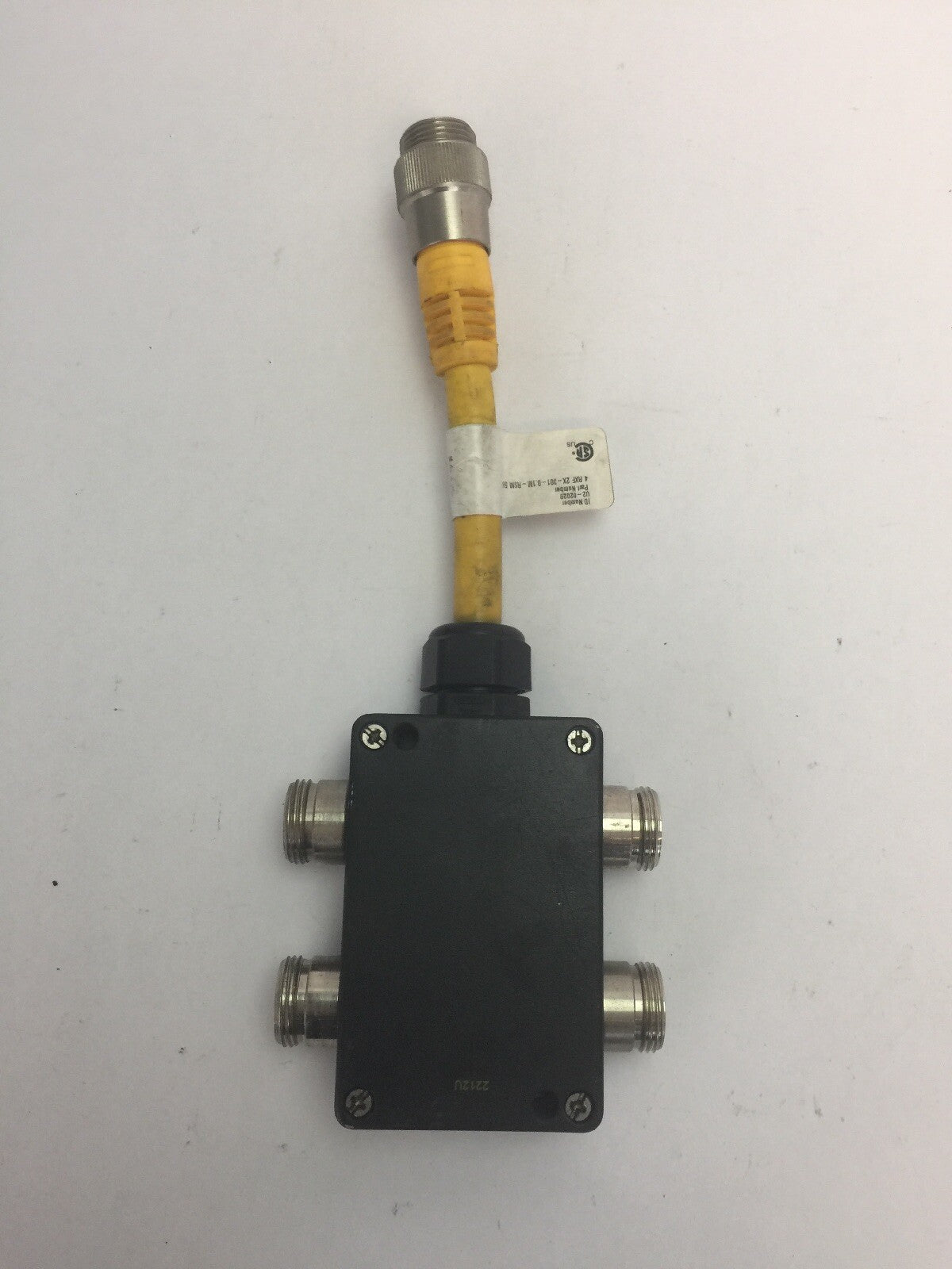 TURCK MULTI BOX 4 RXF 2X-301-*M-RSM 56 4 PORT JUNCTION
