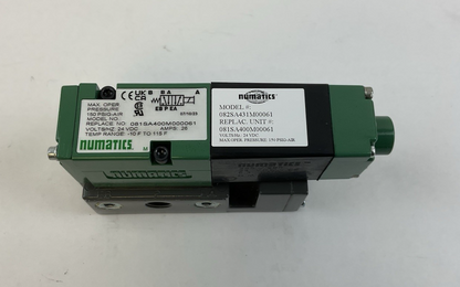 NUMATICS 081SA400M000061 SOLENOID VALVE 24VDC 150PSIG 26AMP