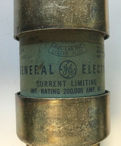 GENERAL ELECTRIC GF8B600 CLF CLASS J 600A 600VAC