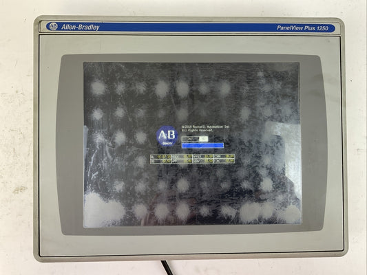 ALLEN BRADLEY 2711P-T12C4D8 SER A PANELVIEW PLUS 2711P-RDT12C 2711P-RP8D 24VDC