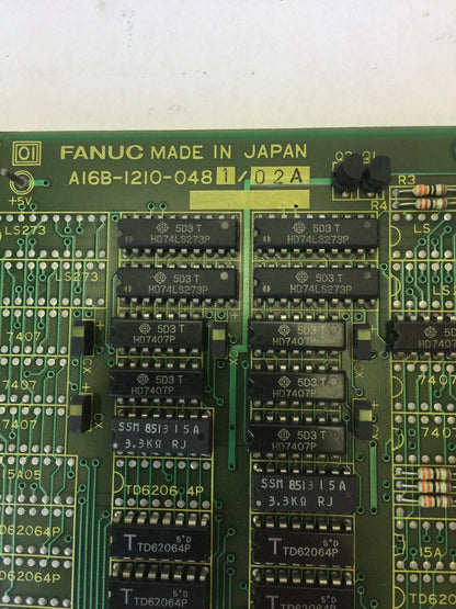 FANUC A16B-1210-0481/02A CONTROL BOARD