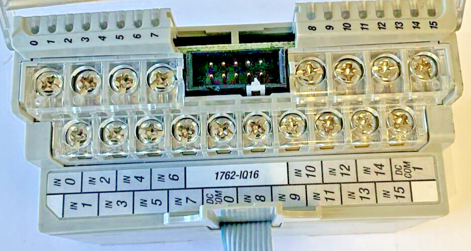 ALLEN BRADLEY 1762-IQ16 SINK/SOURCE INPUT SER.B REV.A 24VDC
