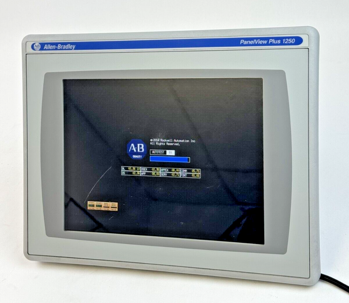 ALLEN-BRADLEY - 2711P-T12C4D8 SER. A - PANELVIEW PLUS 1250 ASSEMBLED TERMINAL