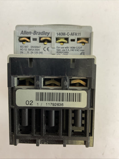 ALLEN BRADLEY 140M-C2E-A16 MOTOR PROTECTOR SER B 0.10-0.16A