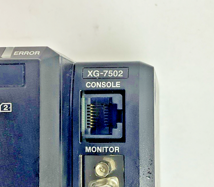 KEYENCE XG-7502 IMAGE SYSTEM CONTROLLER