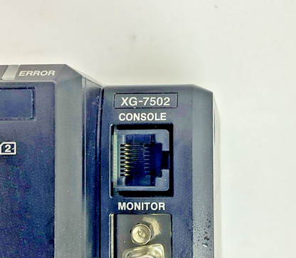 KEYENCE XG-7502 IMAGE SYSTEM CONTROLLER