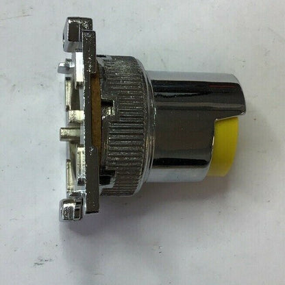 CUTLER HAMMER 10250T504 HALF SHROUD PUSH BUTTON YELLOW