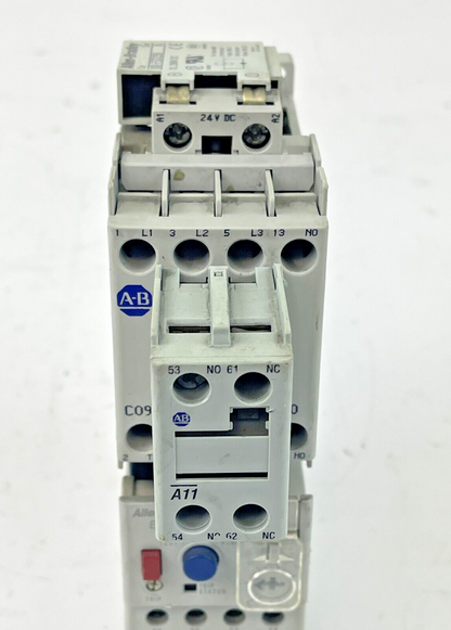 ALLEN BRADLEY -193-EEDB SER. B - 100-C09Z*10 A 25V -100-F B - 100-FSD250 A COMBO