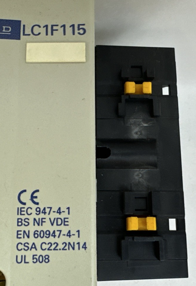 TELEMECANIQUE LC1F115 CONTACTOR 600VAC 175A