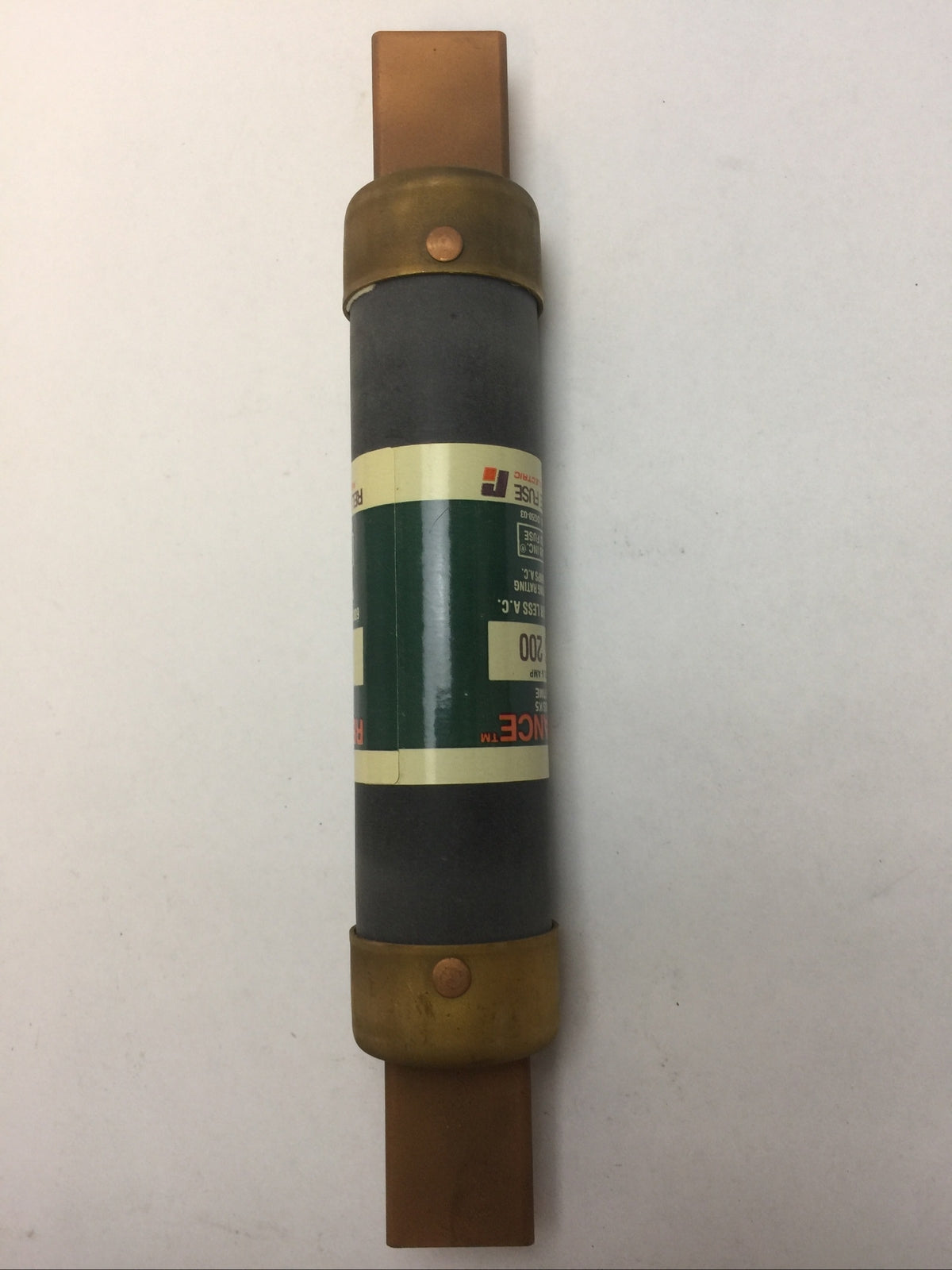 RELIANCE KOS200 CLASS K5 ONE TIME FUSE 200AMP 600VAC