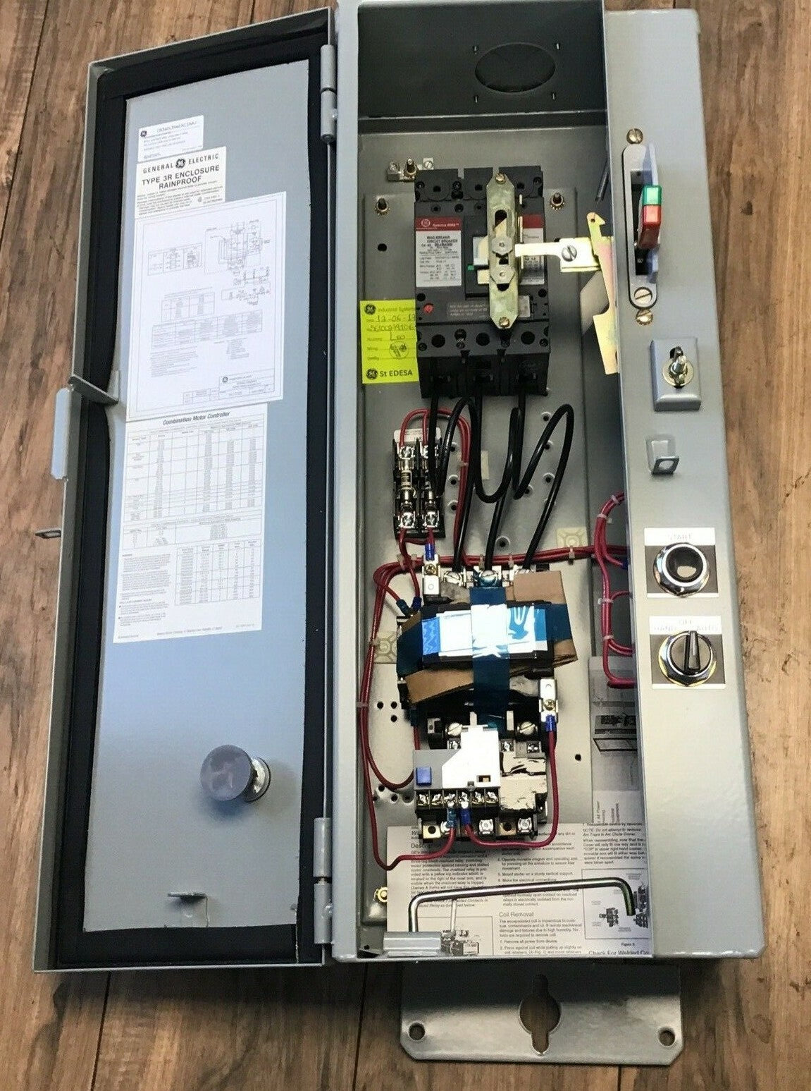 GENERAL ELECTRIC CR340L3X4EAC1AAJ PUMP PANEL NEMA 2 115-120V 3POLE
