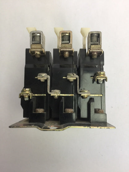 GOULD L113DL1 INDEPENDENTLY MOUNTED OVERLOAD RELAY 50AMP 600VAC NO HEATERS