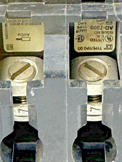 SQUARE D - QO260 - CIRCUIT BREAKER - 2 POLE/60A/240 VAC