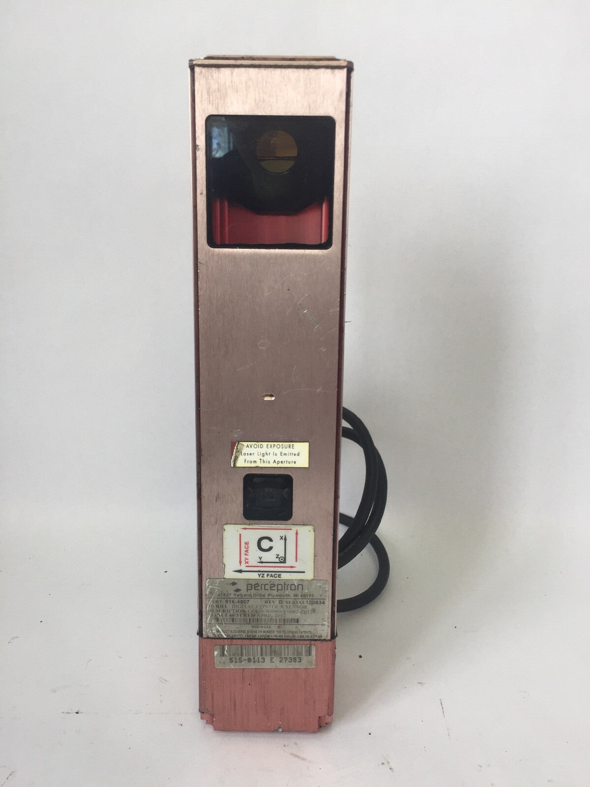 PERCEPTRON 916-4007 DIGITAL CONTOUR SENSOR REV D DIGITAL 3 TRICAM