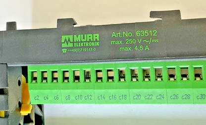 MURR ELEKTRONIK 63512 CARD HOLDER 250VAC/VDC