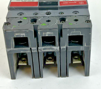 GE SELA36AT0100 CIRCUIT BREAKER 100A 600VAC 3POLE W/SRPE100A100 TRIP