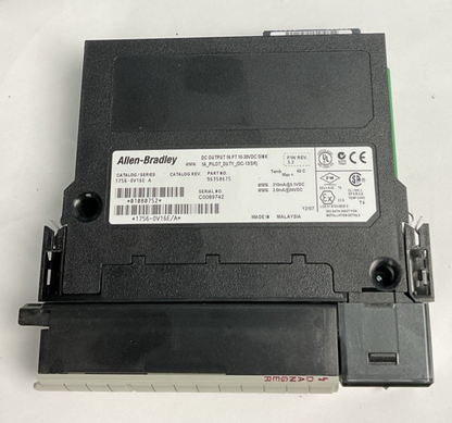 ALLEN BRADLEY 1756-OV16E DC OUTPUT 30VDC SINK SER.A