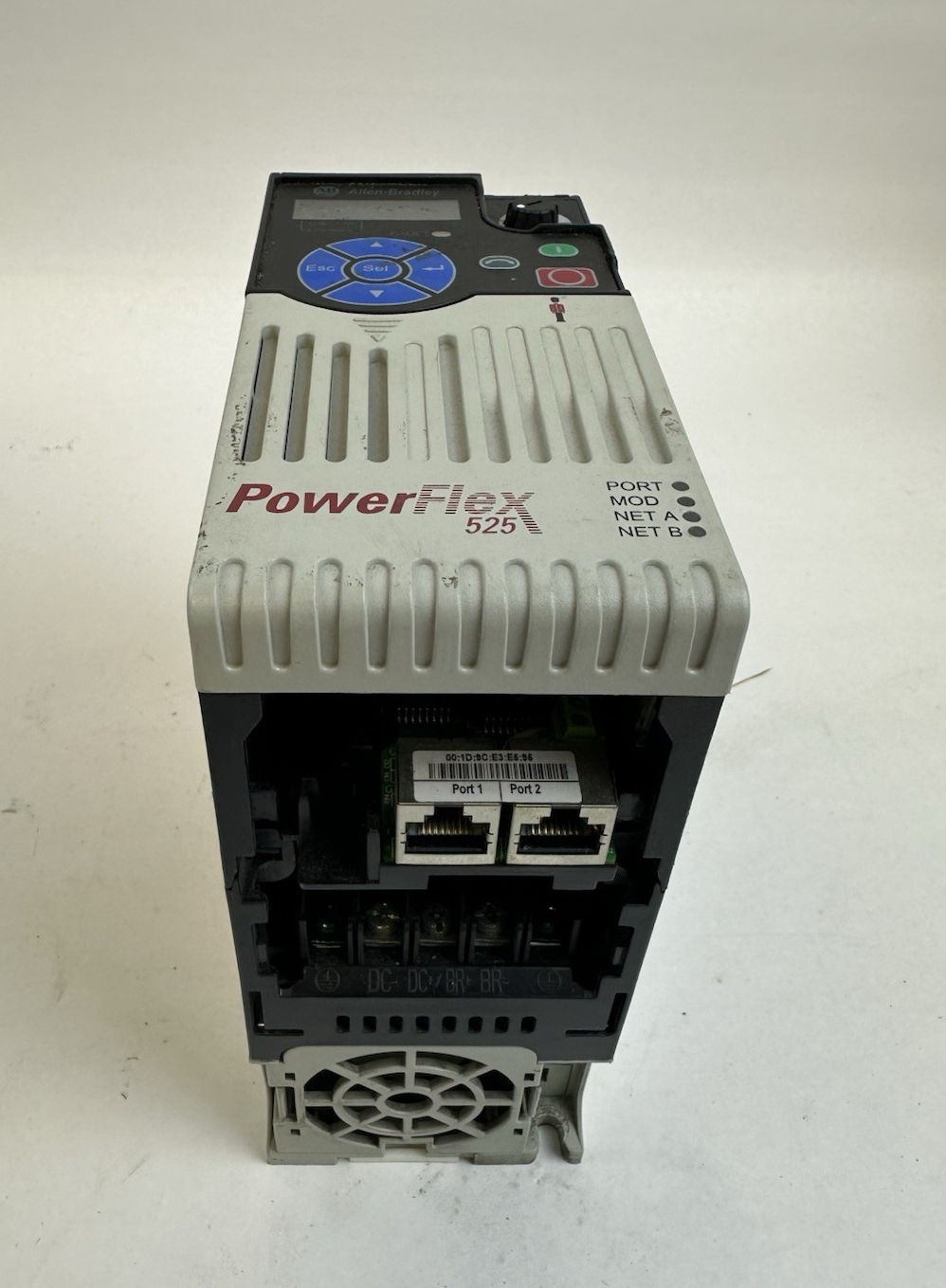 ALLEN BRADLEY 25B-D2P3N104 POWERFLEX 525 FRN:5.001 480V 1HP 2.3A SER.A