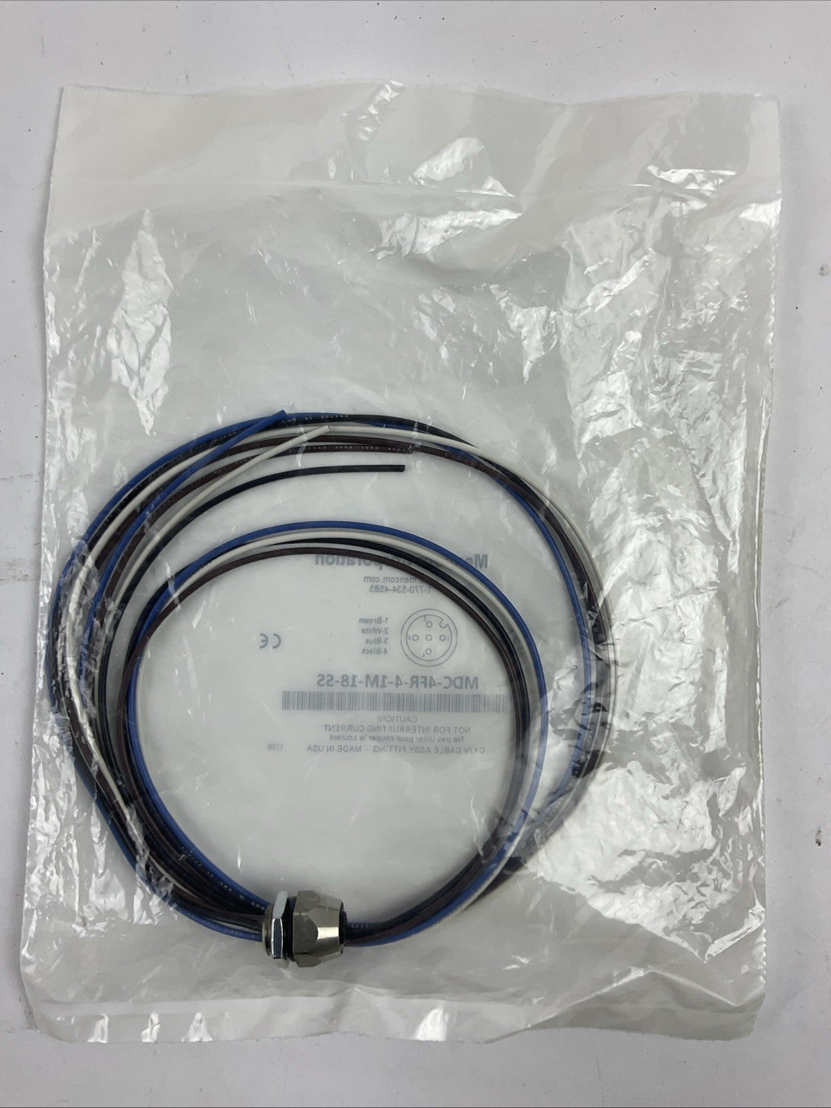 MENCOM CORPORATION MDC-4FR-4-1M-18-SS CABLE