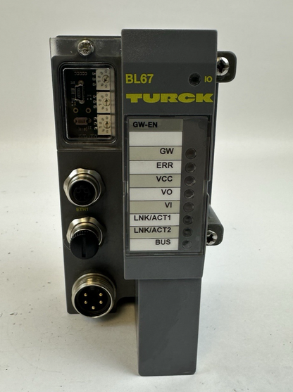 TURCK BL67GWEN 6827214 Multiprotocol Gateway I/O Module Ethernet/IP PROFINET BL6