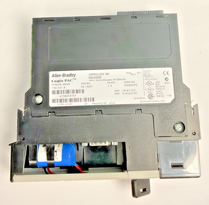 ALLEN BRADLEY 1756-L61 SER.B PROCESSOR 24VDC