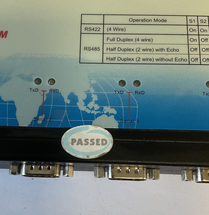 VS COM USB-4COMI-M CONNECTOR DB9-MALE 5VDC 1.6 4 PORT RS 422/485