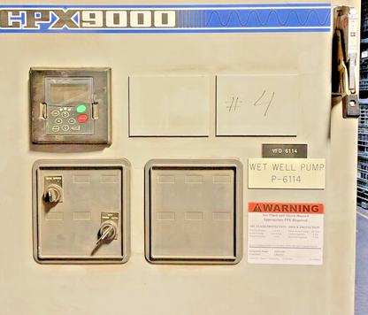 EATON CPX100.  100HP CUTLER  HAMMER DRIVE 480VAC 3PH HAMMSVX100A1-4A1N1 VFD