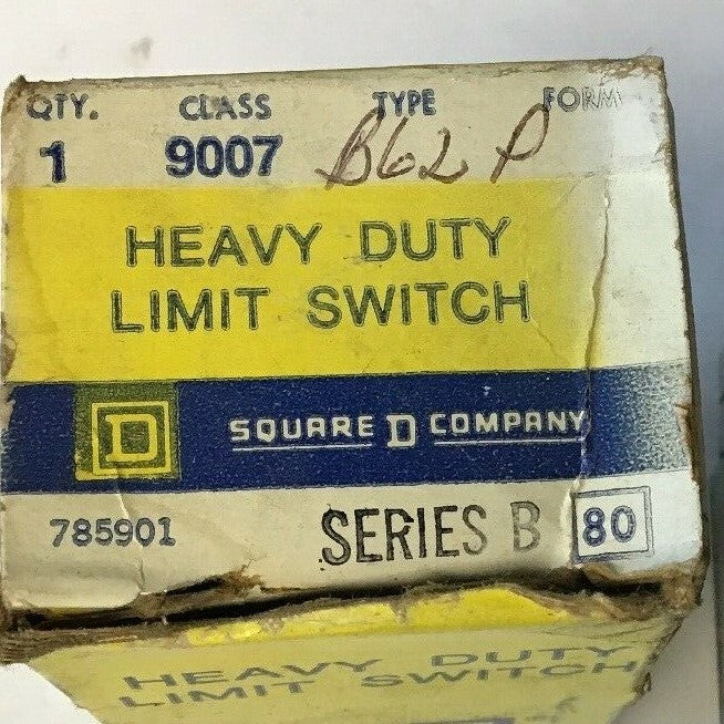 SQUARE D 9007  B62P LIMIT SWITCH SER. B