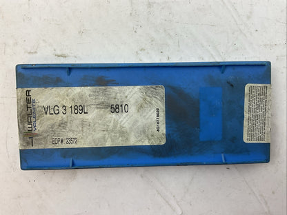 WALTER VALENITE VLG 3 189L 5810 CARBIDE INSERT (BOX OF 10)