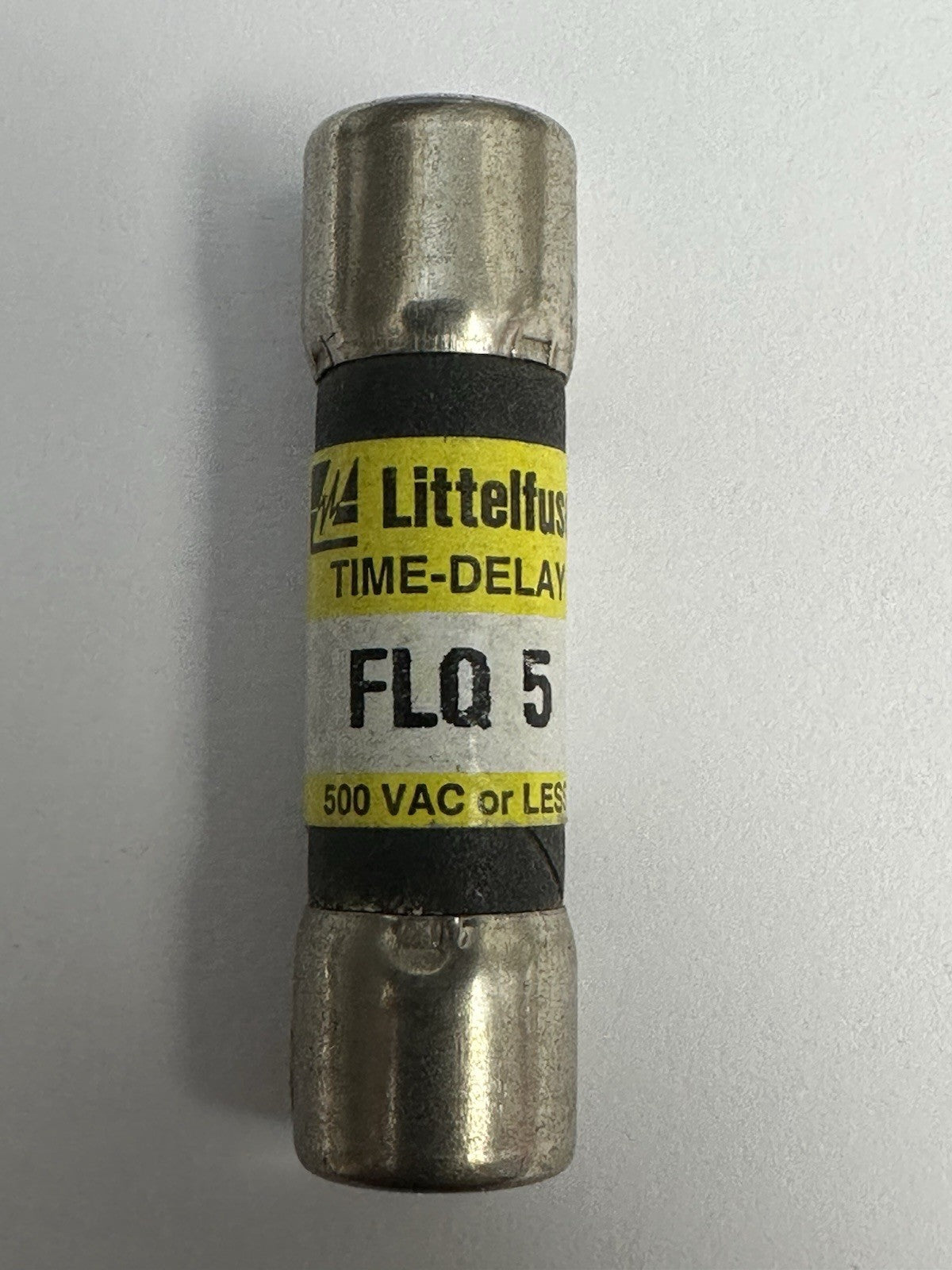 LITTELFUSE FLQ-5 5 AMP 500VAC TIME-DELAY FUSE *LOT OF 6*