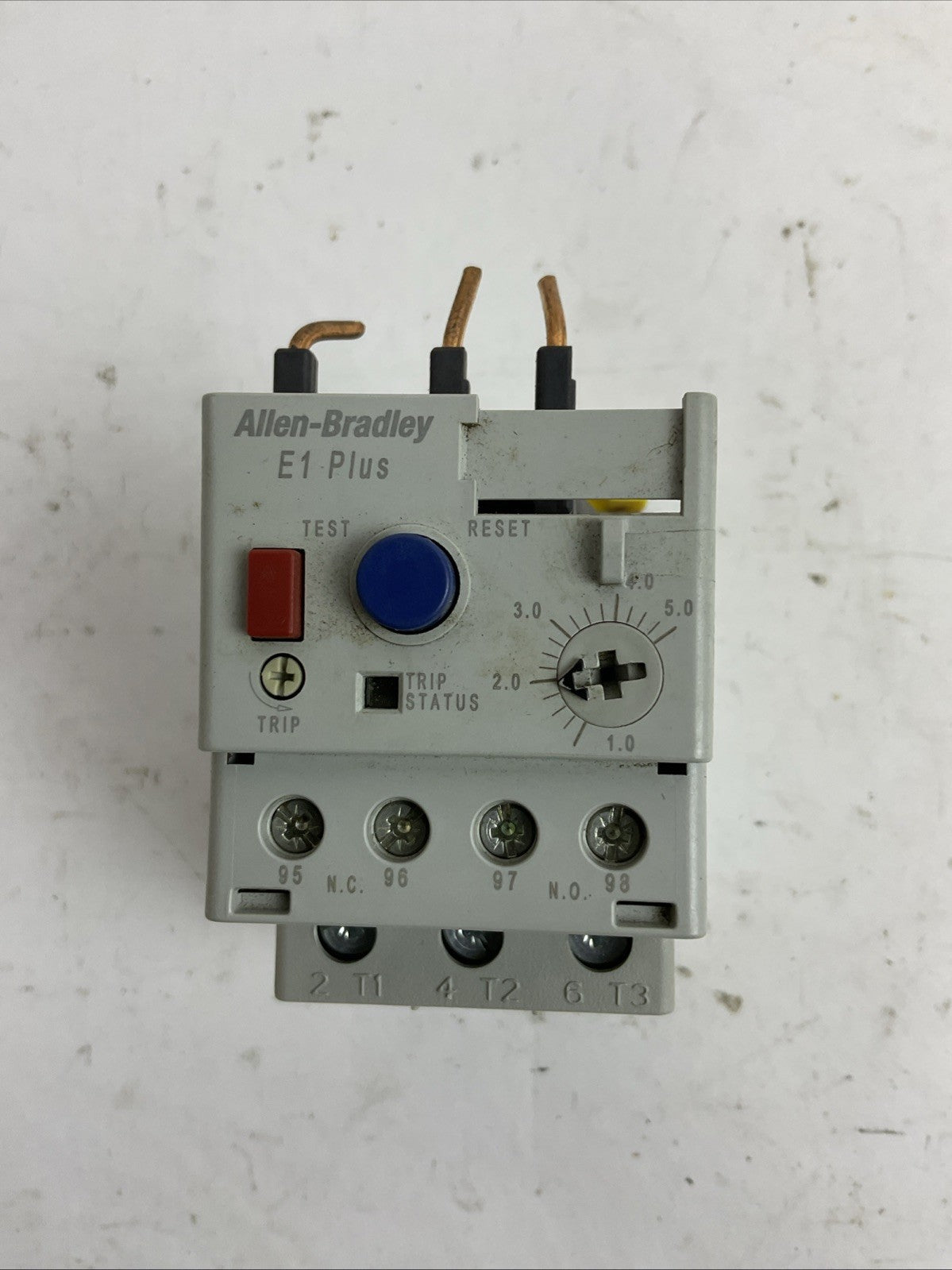 ALLEN BRADLEY 193-ED1CB SER B 1.0-5.0A OVERLOAD RELAY