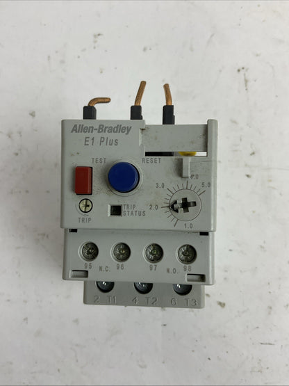 ALLEN BRADLEY 193-ED1CB SER B 1.0-5.0A OVERLOAD RELAY
