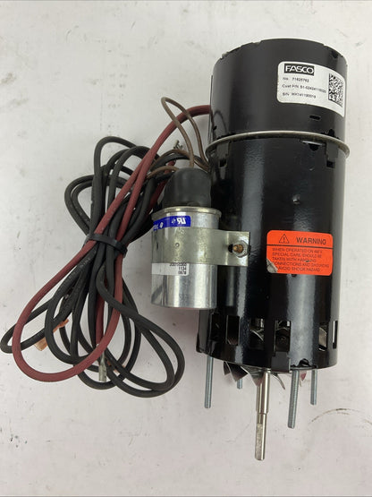 YORK FASCO S1-02424115020 VENTER MOTOR 460V 60HZ 0.16A 3400RPM 1/20HP