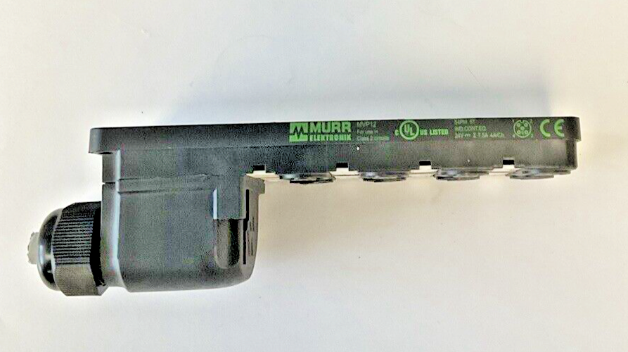 MURR ELEKTRONIK MVP12 DISTRIBUTION MODULE CLASS2 24VDC 7.5A 4A/CH