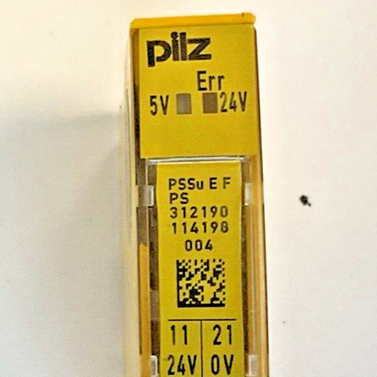 PILZ PSSU E F PS ELECTRONIC MODULE 24VDC