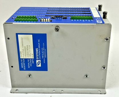 SYSTEMS ELECTRONICS GROUP M4500 PLS/PLC CHASSIS/PROCESSOR 2.0AMP