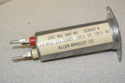 ALLEN-BRADLEY 1691-N3 CONTACT PROTECTOR / SURGE SUPPRESSOR 1.0 mfd / NEW SURPLUS