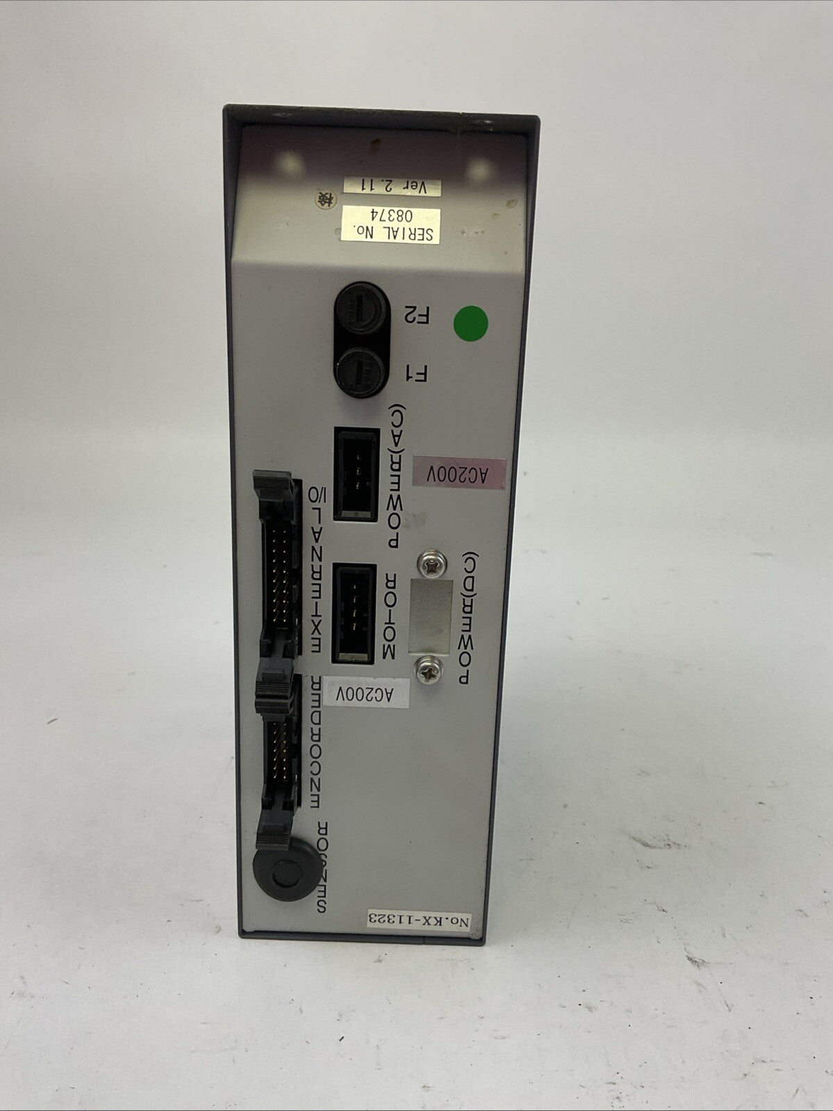 NITTO SEIKO SD100-CU20A DRIVE CONTROLLER 200VAC