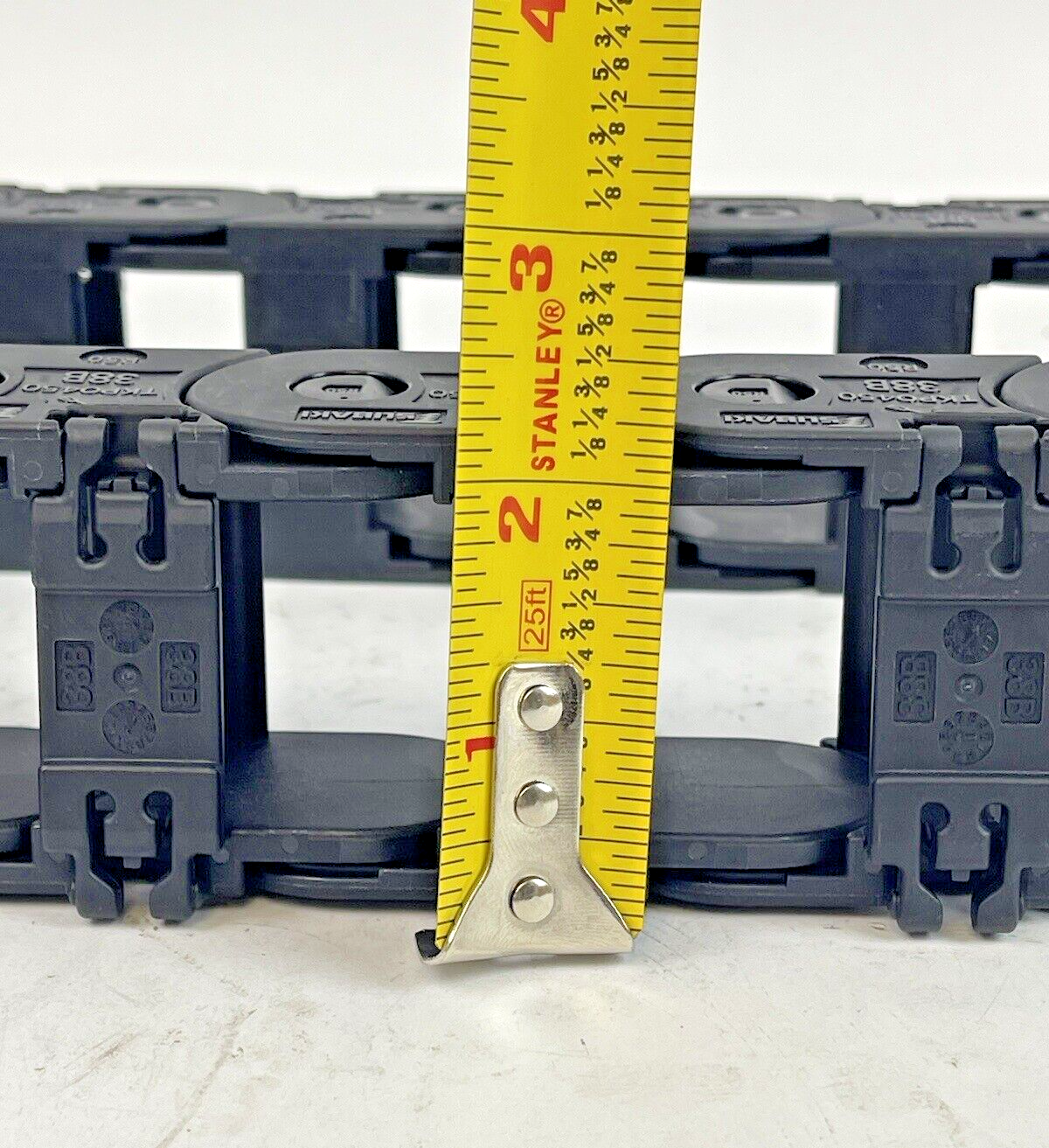 AMADA - C/P CABLE GUARD - 2-1/4"W X 1-1/4"H X 63" L - ARTICULATING CABLE GUARD