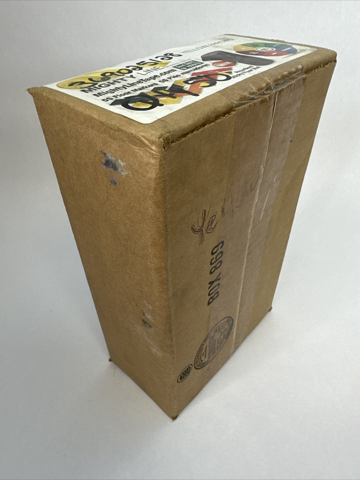 MIGHTY LINE 5S FLOOR MARKER YELLOW ARROW 9-3/4" X 6" (BOX OF 50)