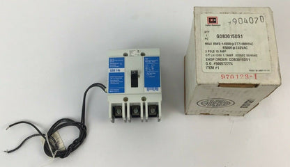 WESTINGHOUSE GDB3015DS1 3POLE 15A 14000@277/480VAC 65000@240VAC (GDB3015D)