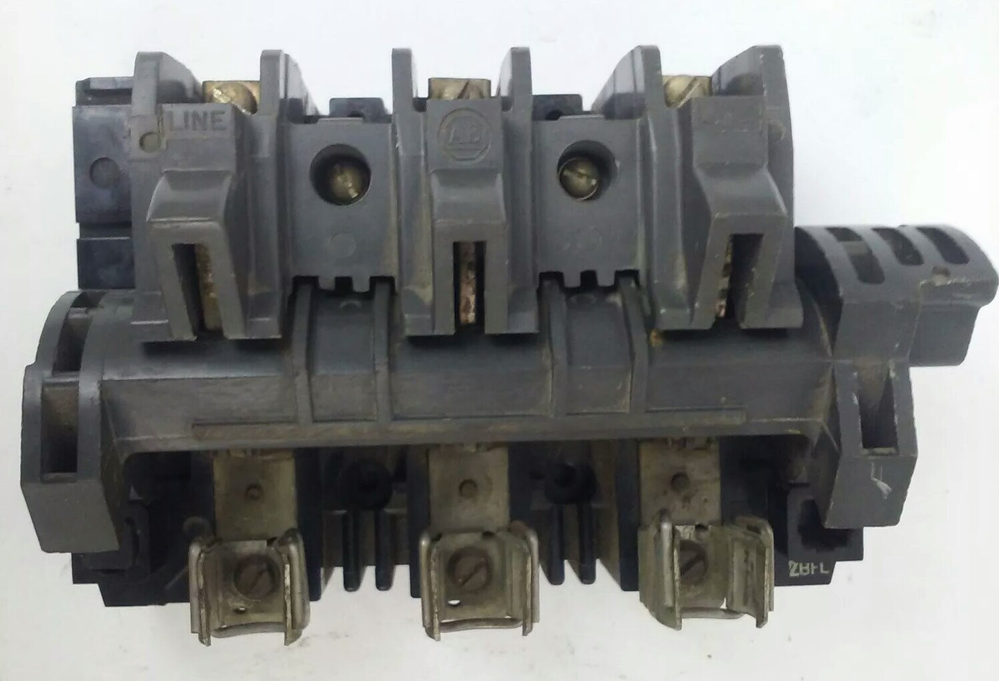 ALLEN BRADLEY BUL. 1494F FUSIBLE SWITCH BLOCK, 3PH, 3P, 30A, 600VAC/250VDC, 20HP