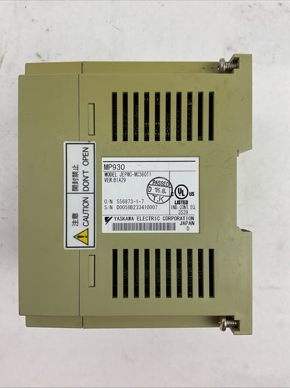 YASKAWA JEPMC-MC360T1 MP930 SERVO CONTROL MODULE VER. B1A29 24VDC