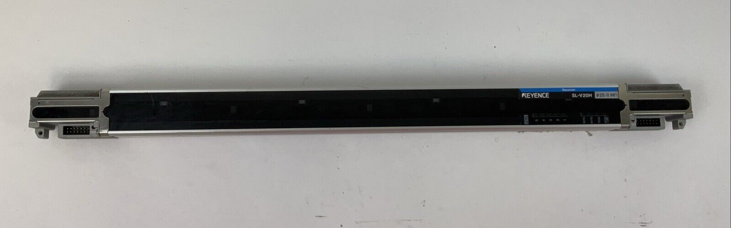 KEYENCE SLV20H-R RECEIVER LIGHT CURTAIN 24VDC 75mA CLASS 2 VER. 2
