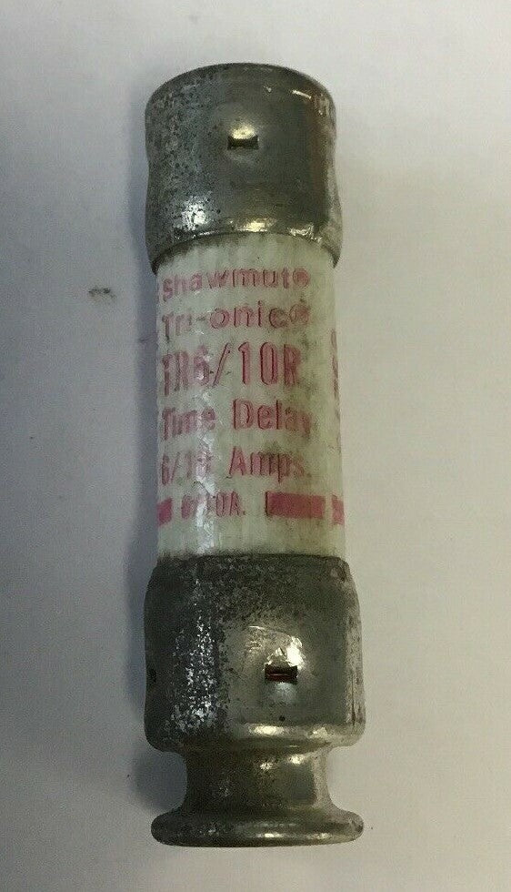 GOULD TRIONIC TR6/10R TIME DELAY FUSE 6/10AMPS 250VAC CLASS RK5***LOTOF6***