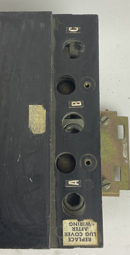 SQUARE D IK34150 CIRCUIT BREAKER 150A 480VAC 3POLE