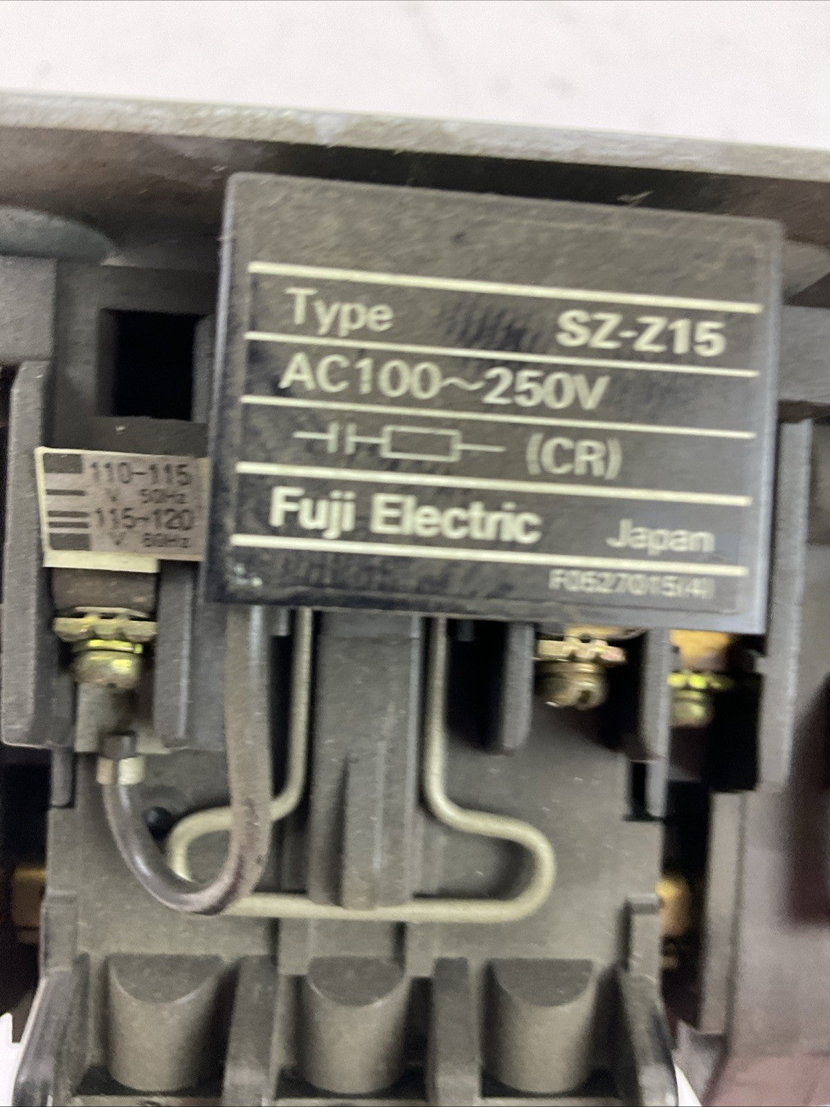 FUJI REVERSING STARTER SC35AA SC-2N 600VAC 3PH 15HP 60AMP THERMAL OVERLOAD RELAY
