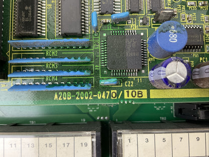 OPERATOR INTERFACE FANUC A20B-2002-0470/10B NIIGATA MECHATRONICS NK212- & KN231-