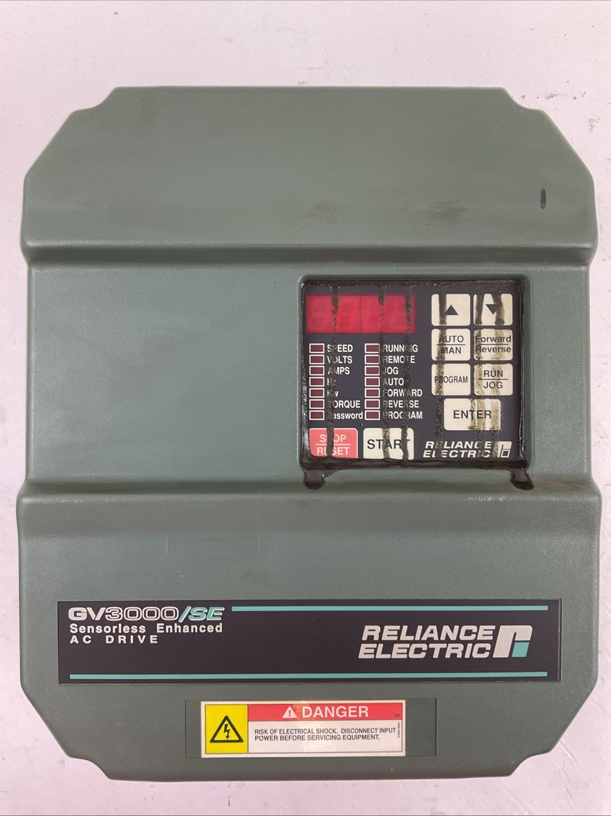 RELIANCE ELECTRIC 10V4250 AC MOTOR CONTROLLER OUTPUT 380-460VAC 14.2A 10HP