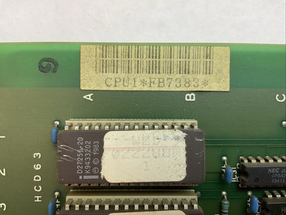 FINE SODICK CPU-01F CPU-01 CIRCUIT BOARD CPU1*FB7383*